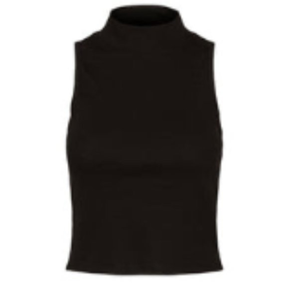 Vero Moda High Neck Cropped Cami - Picture 1 of 3